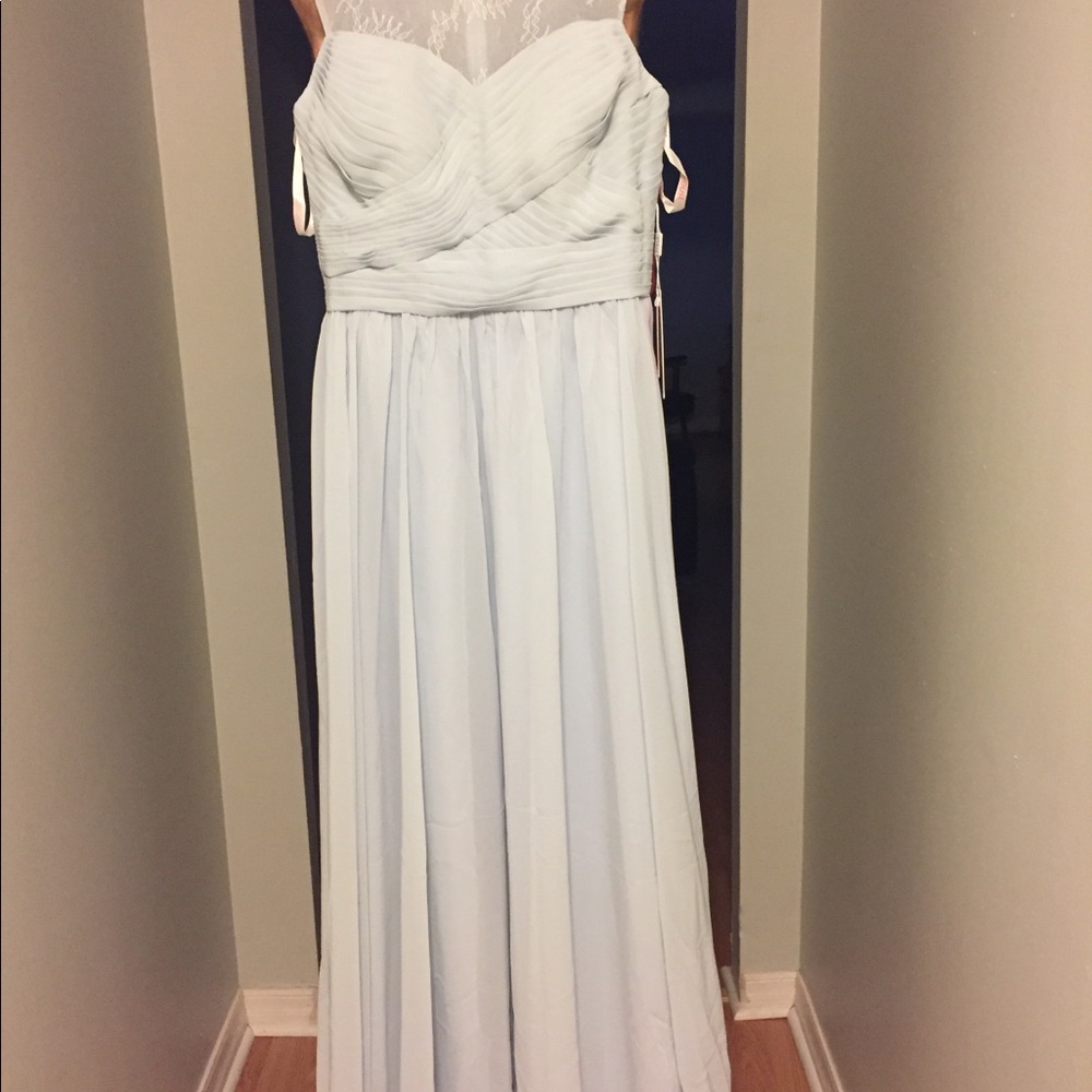 Long flowing sheer dress